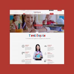 paginas web en wordpress think english