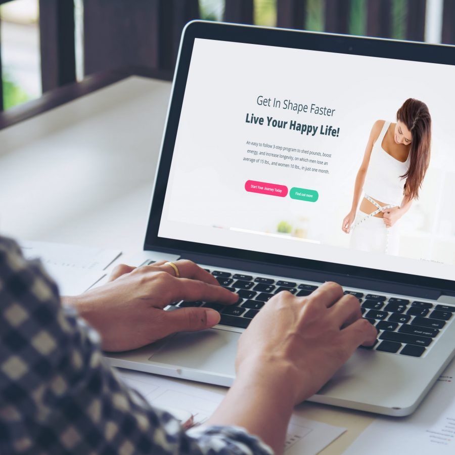 diseño landing pages